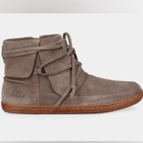 UGG Women’s Reid Suede Boots - Picture 3 of 11